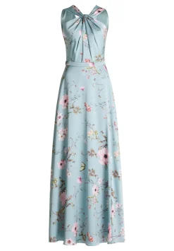 Abendkleid mit floralem Muster