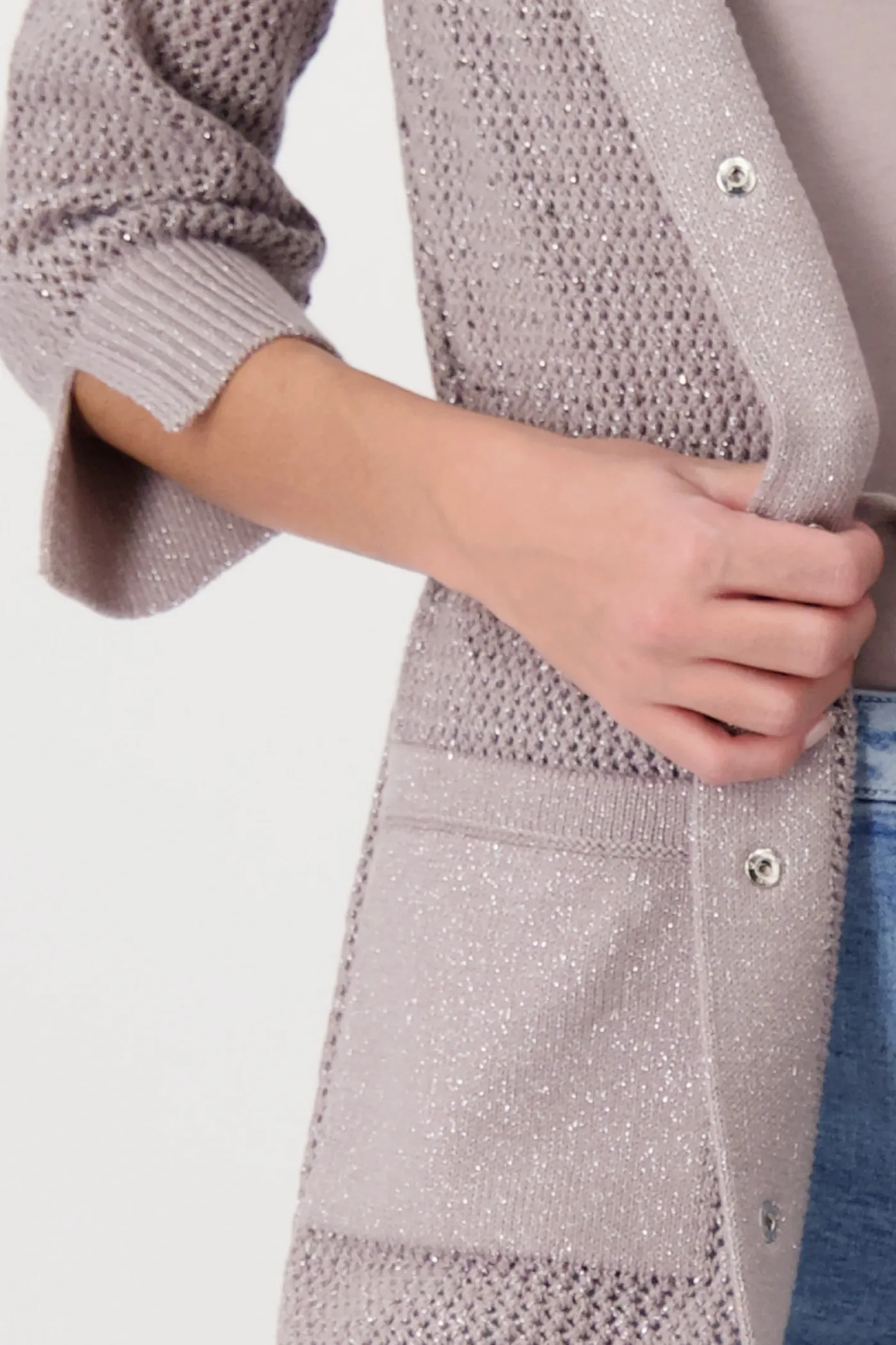 Ajour Strickjacke