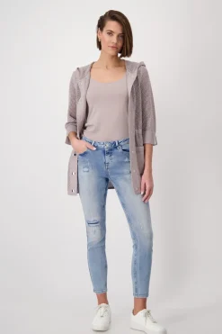 Ajour Strickjacke