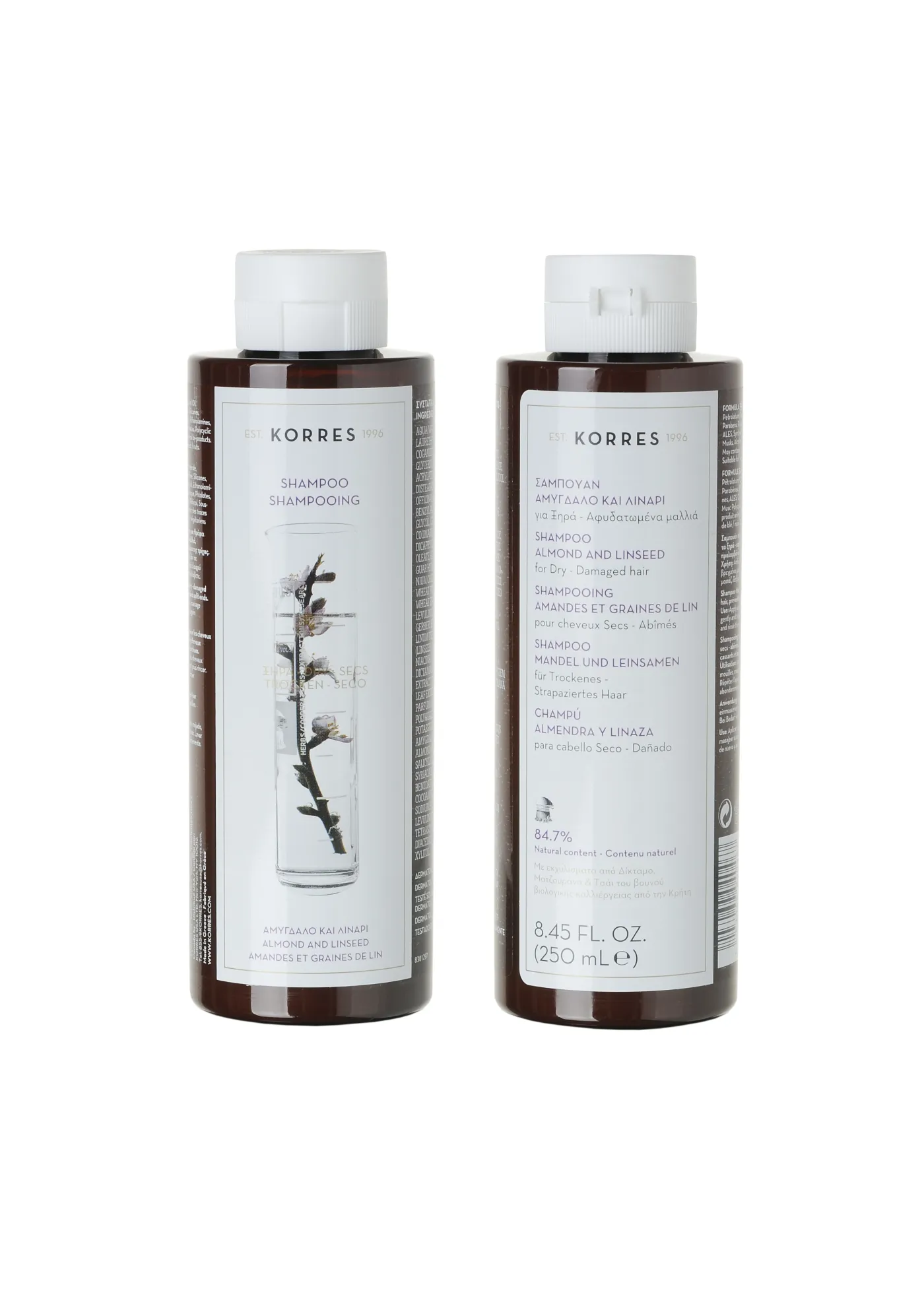Almond & Linseed Shampoo für trockenes, strapaziertes Haar
