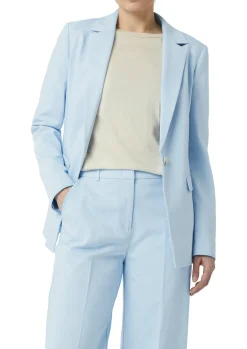 Antaillierter Blazer mit Pattentaschen