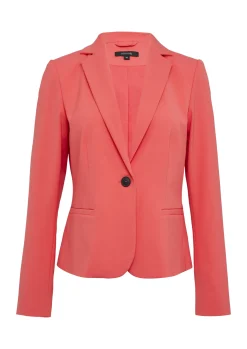 Antaillierter Blazer mit Reverskragen