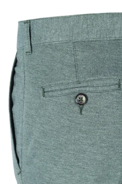 Anzughose in Jersey-Melange-Optik