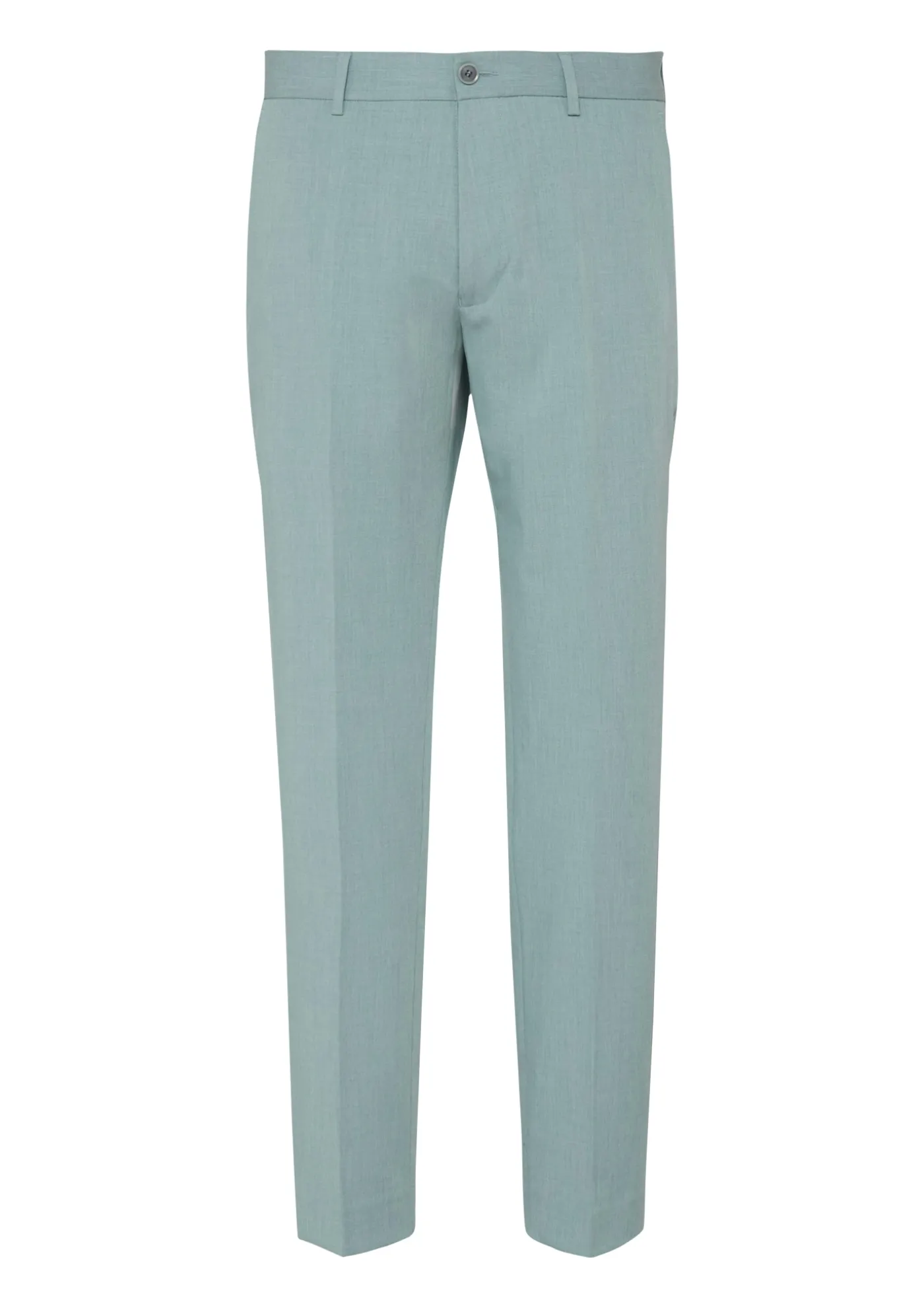 Anzughose aus meliertem Stretch-Twill