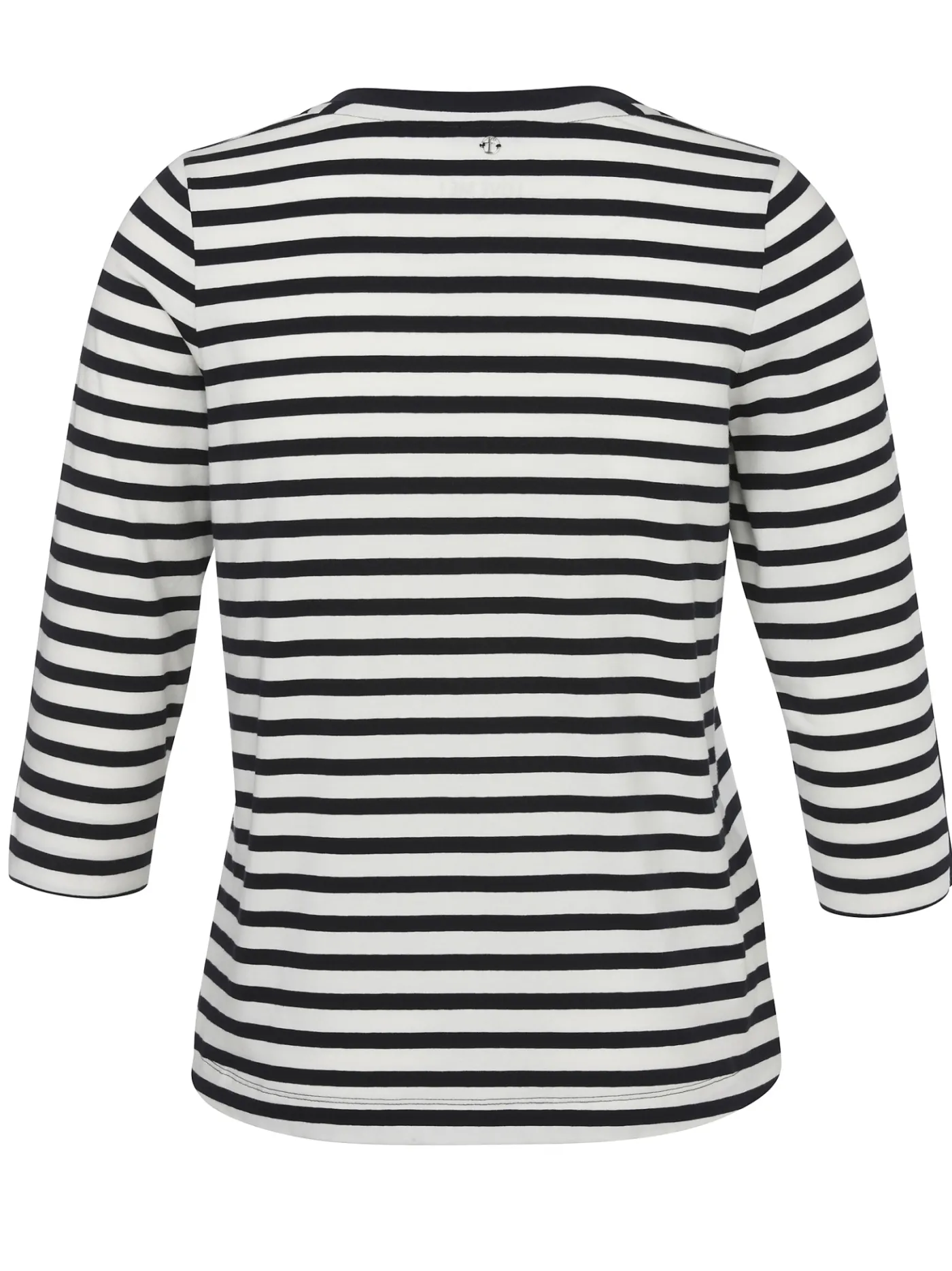 3/4-Arm Ringelshirt Black & White