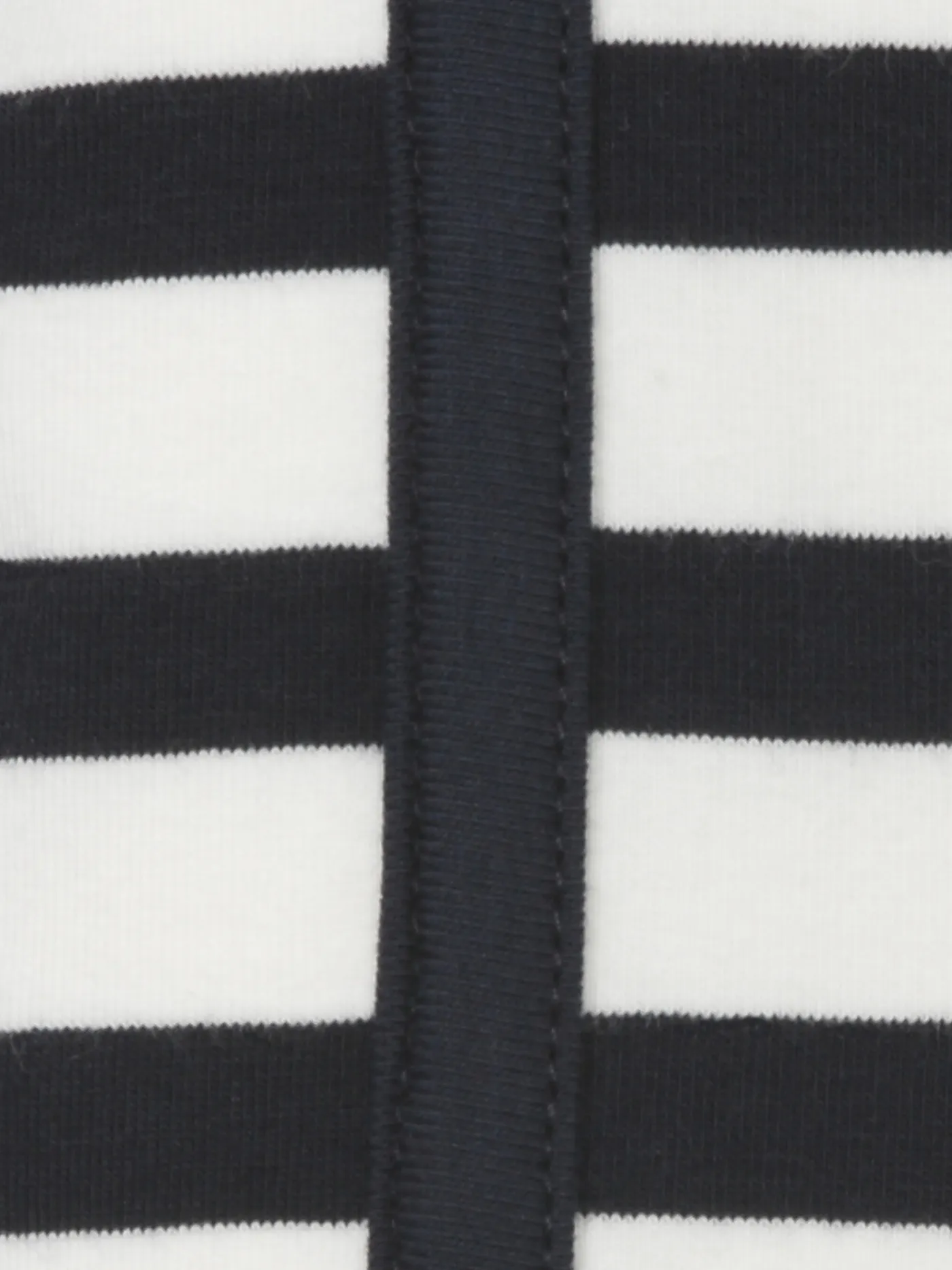 3/4-Arm Ringelshirt Black & White