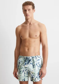 BADESHORTS AUS RECYCELTEM MATERIAL