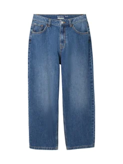 Baggy Jeans mit recycelter Baumwolle