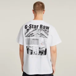 Barcode Back Loose T-Shirt