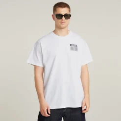 Barcode Back Loose T-Shirt