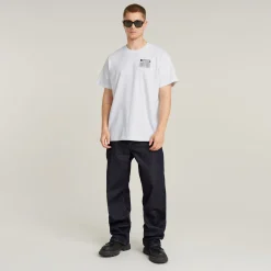 Barcode Back Loose T-Shirt