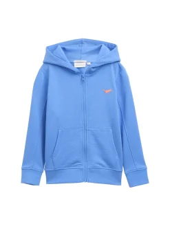Basic Sweatjacke mit Stickerei