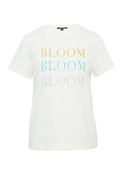 Baumwollmix-T-Shirt mit Artwork