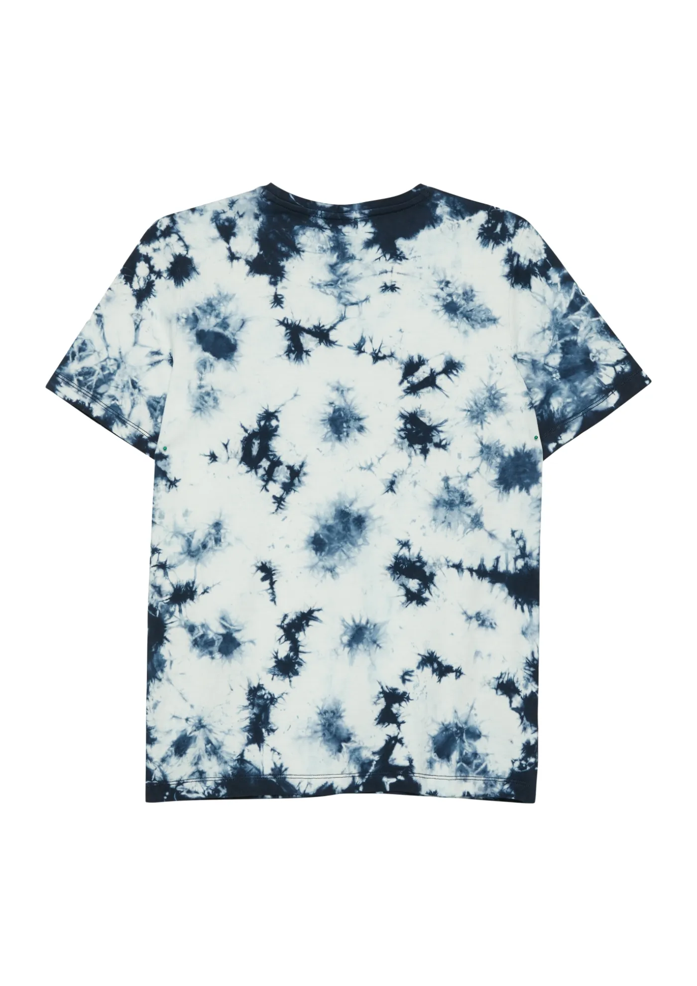 Baumwoll-T-Shirt mit Batik-Effekt