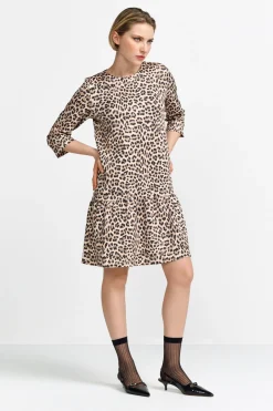 Bedrucktes Minikleid