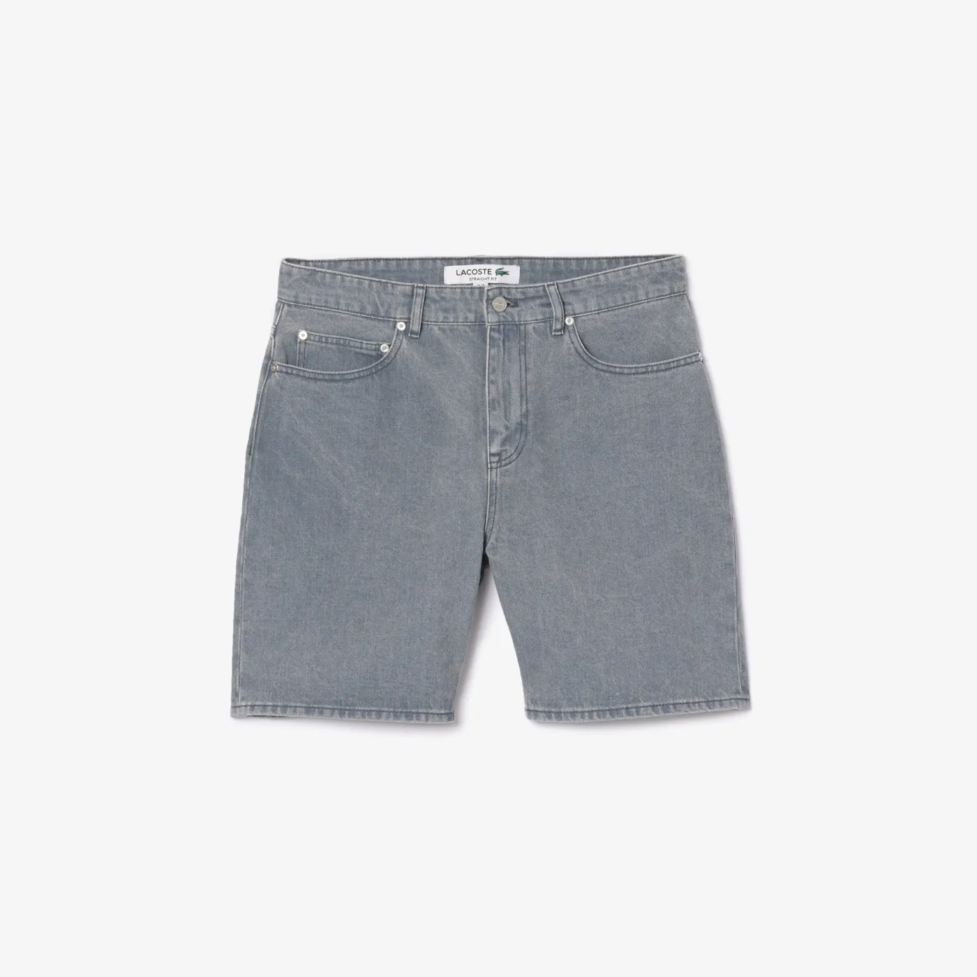 Bermudashorts aus Denim mit verwaschenem Effekt