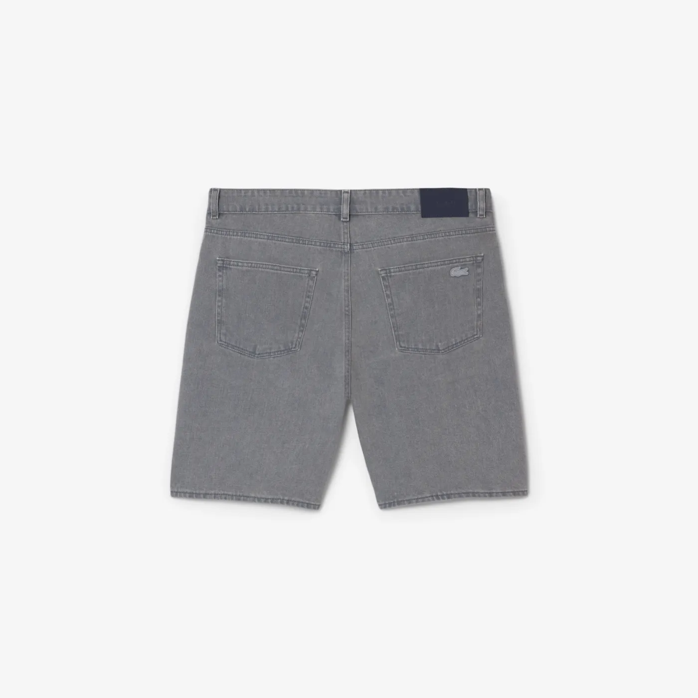 Bermudashorts aus Denim mit verwaschenem Effekt