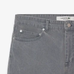 Bermudashorts aus Denim mit verwaschenem Effekt