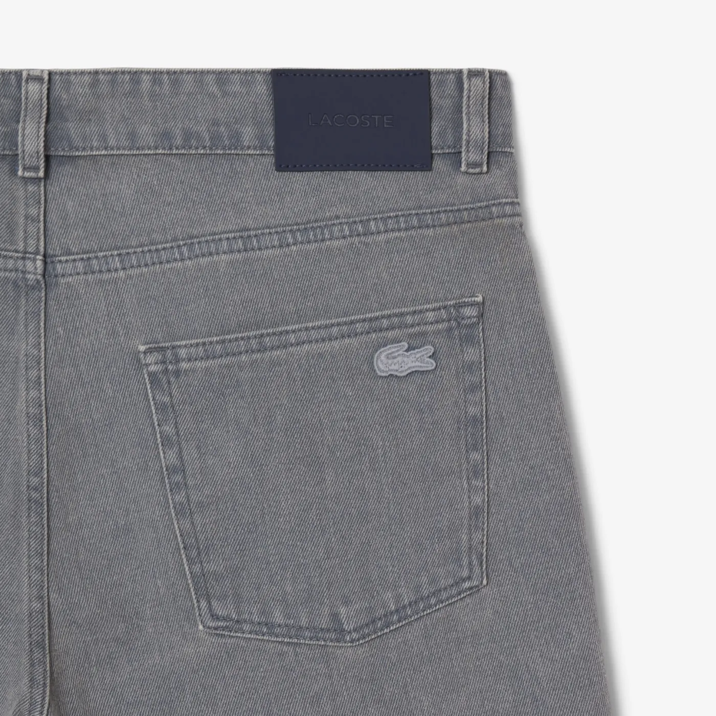 Bermudashorts aus Denim mit verwaschenem Effekt