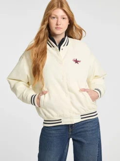 Bestickte College-Jacke