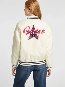 Bestickte College-Jacke