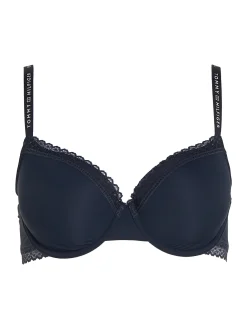 BH mit Demi-Cups und gleichfarbiger Spitze