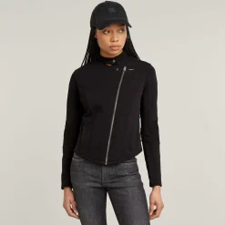 Biker Slim Sweatjacke