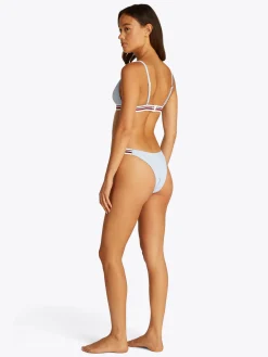 Bikinihose mit hohem Bein