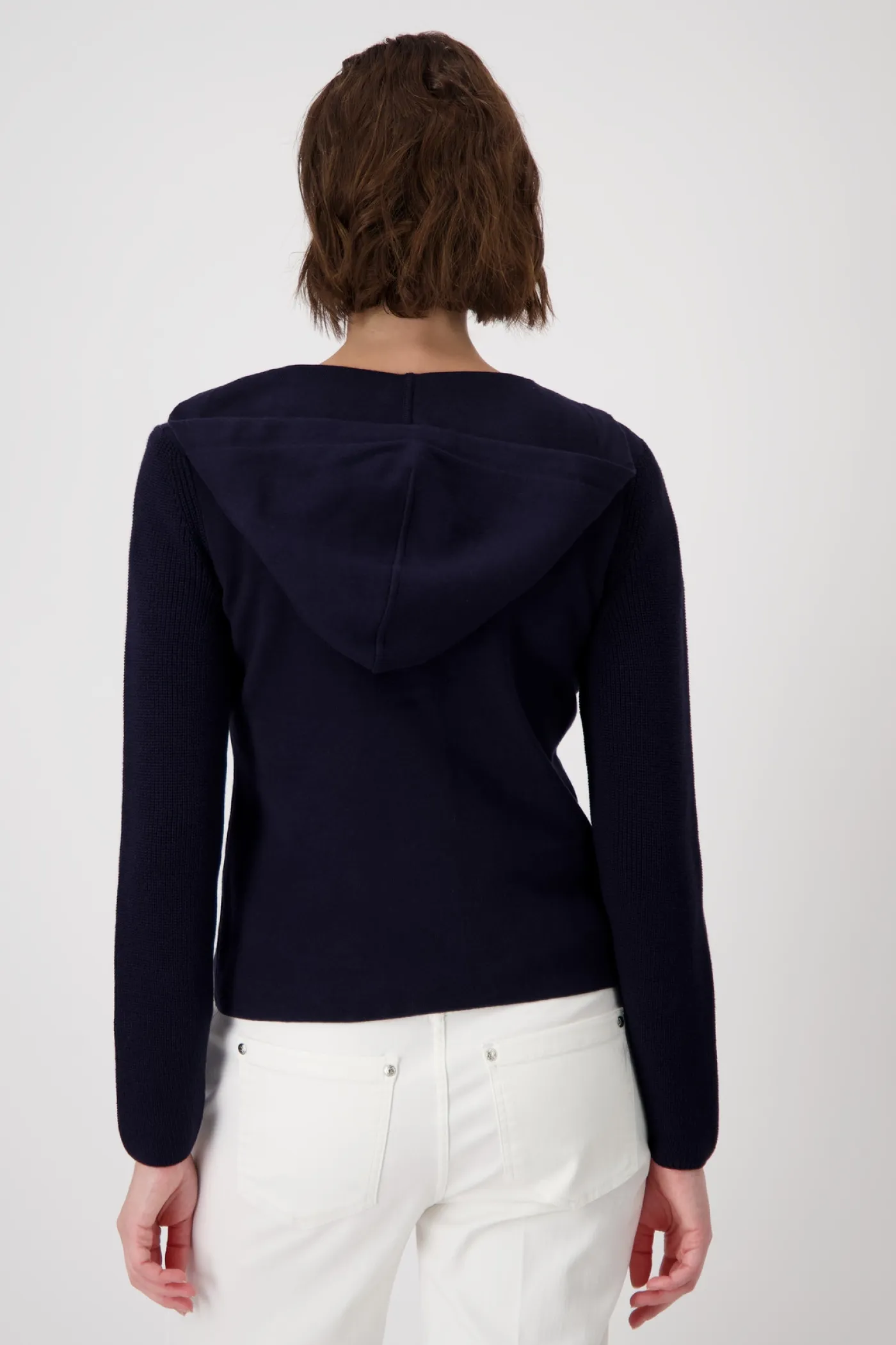 Blazer mit Strickärmeln