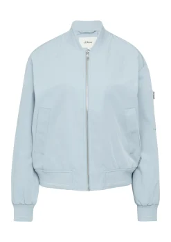 Blouson im Relaxed Fit mit Rippbündchen