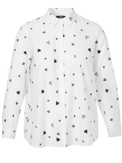 Bluse Hemdkragen