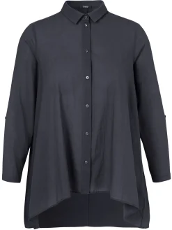 Bluse Hemdkragen