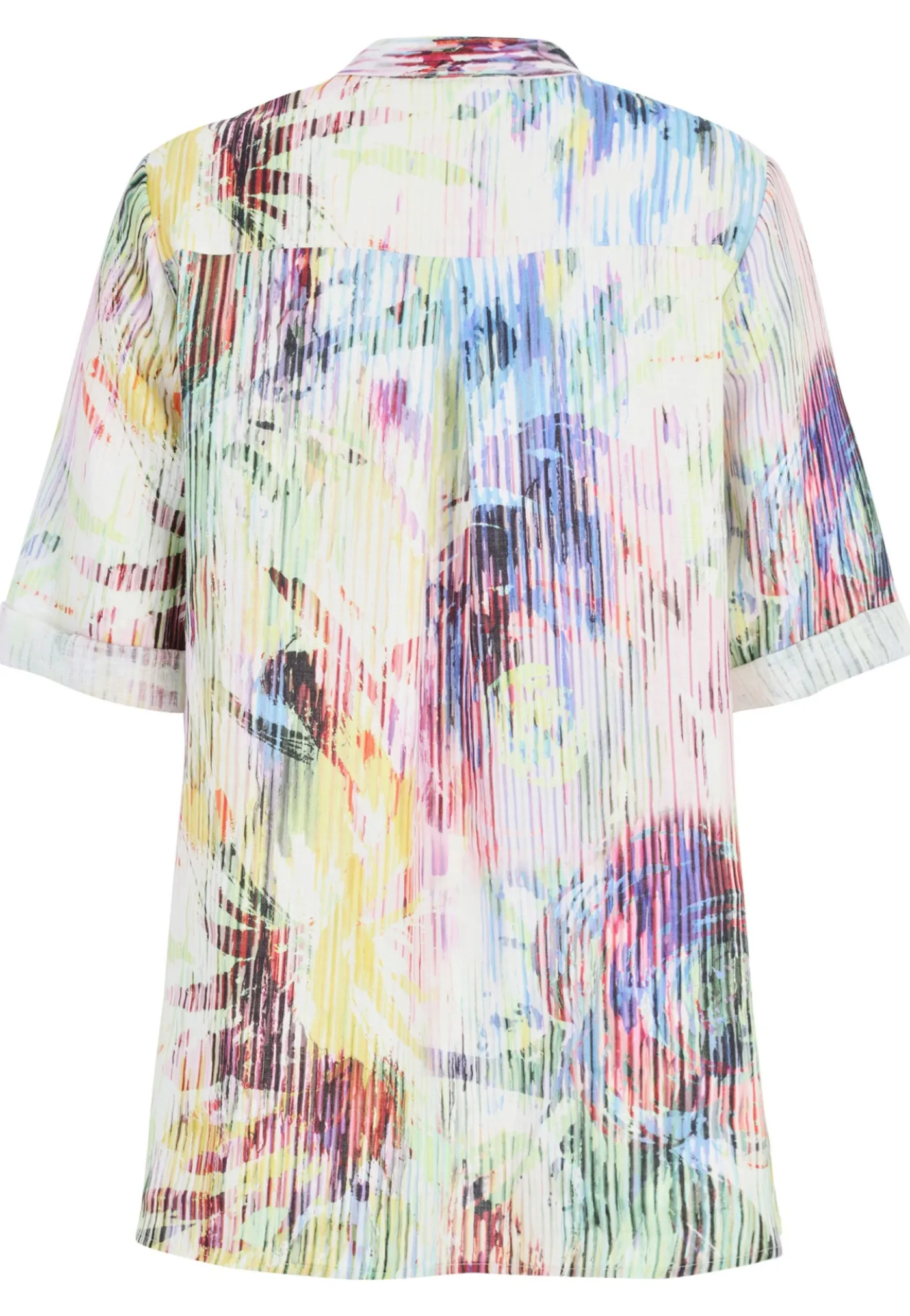 Bluse mit Graffiti-Print