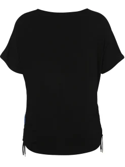Bluse mit Rundhals