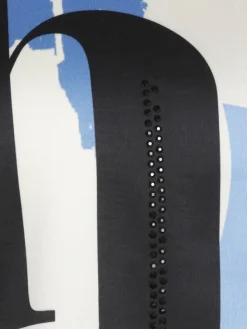 Bluse mit Rundhals