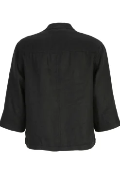 Bluse mit Stehkragen