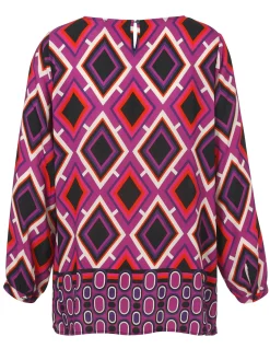 Bluse Rundhals