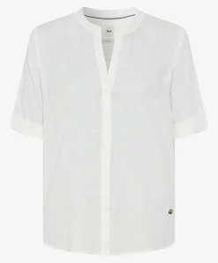 Bluse aus reinem Leinen