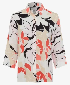 Bluse aus reinem Leinen