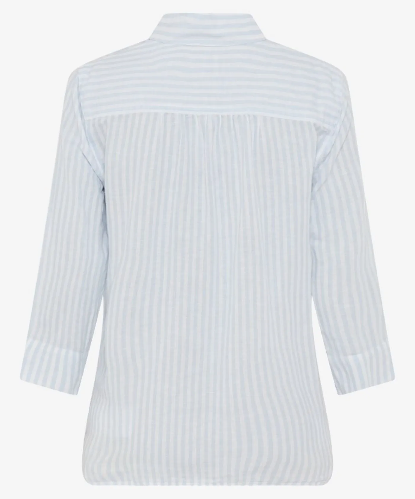 Bluse im Leinen-Baumwoll-Mix