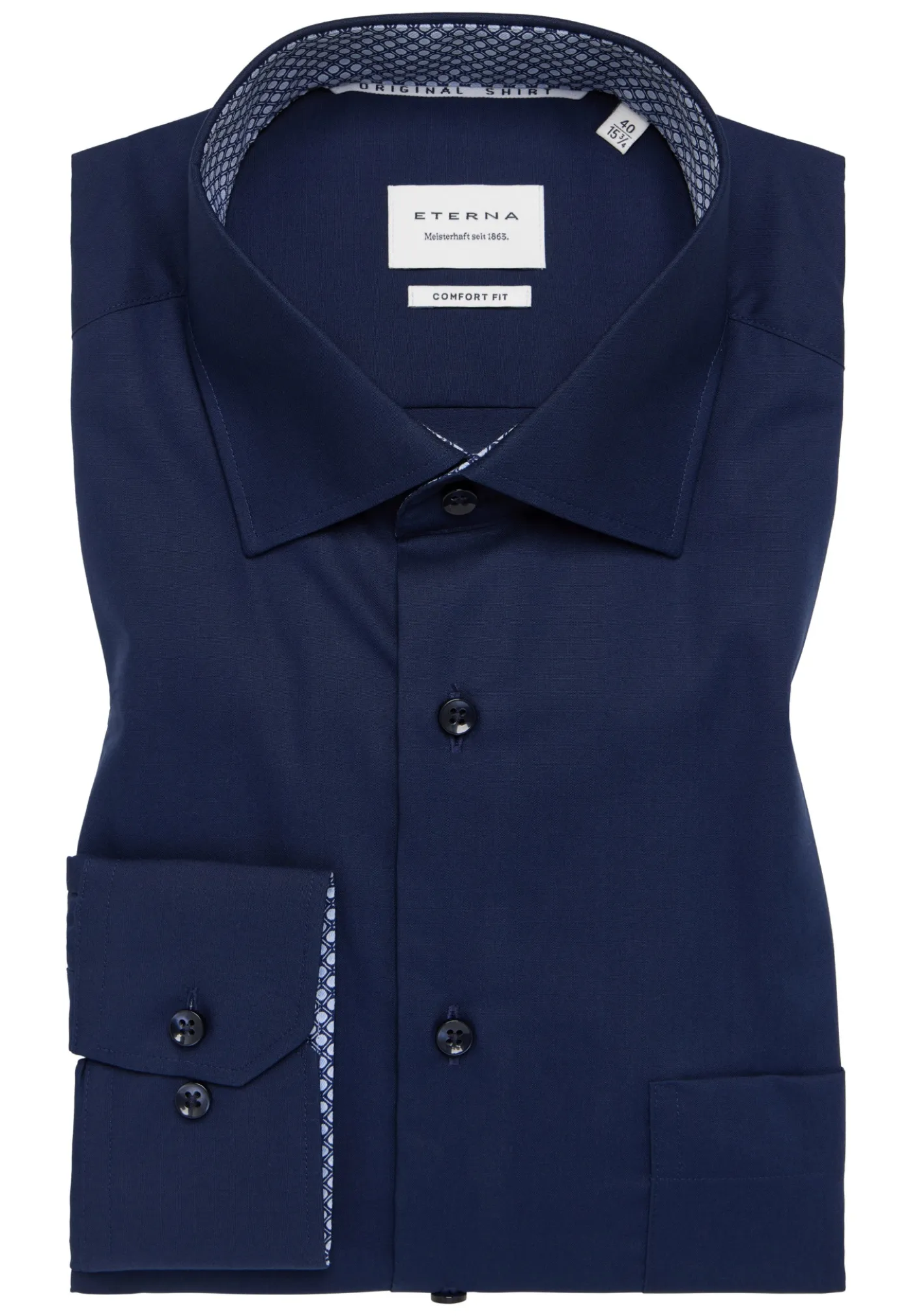 Bluse Leinen 3/4-Arm