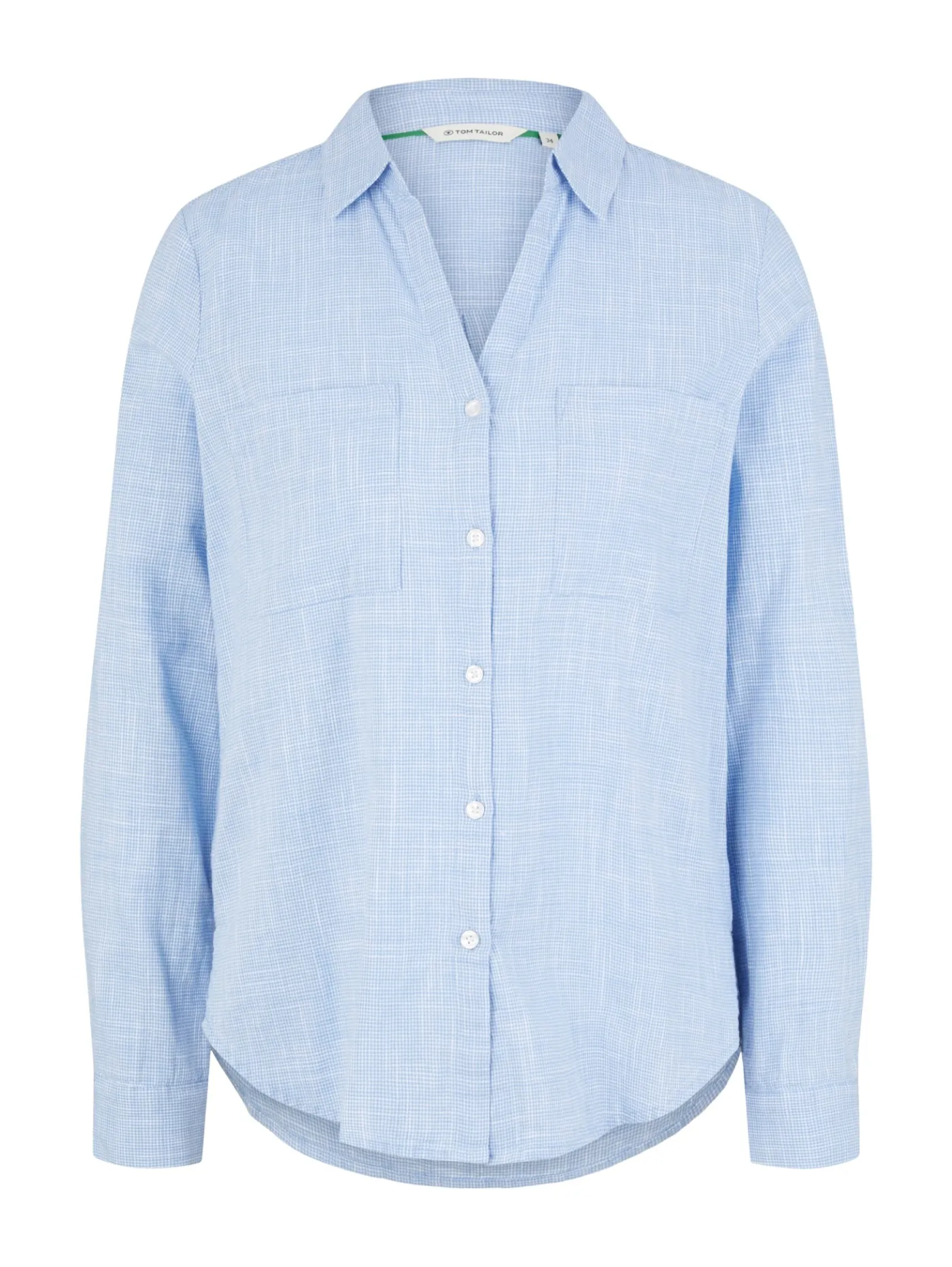 Bluse mit Brusttaschen