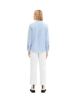 Bluse mit Brusttaschen