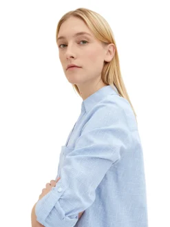 Bluse mit Brusttaschen