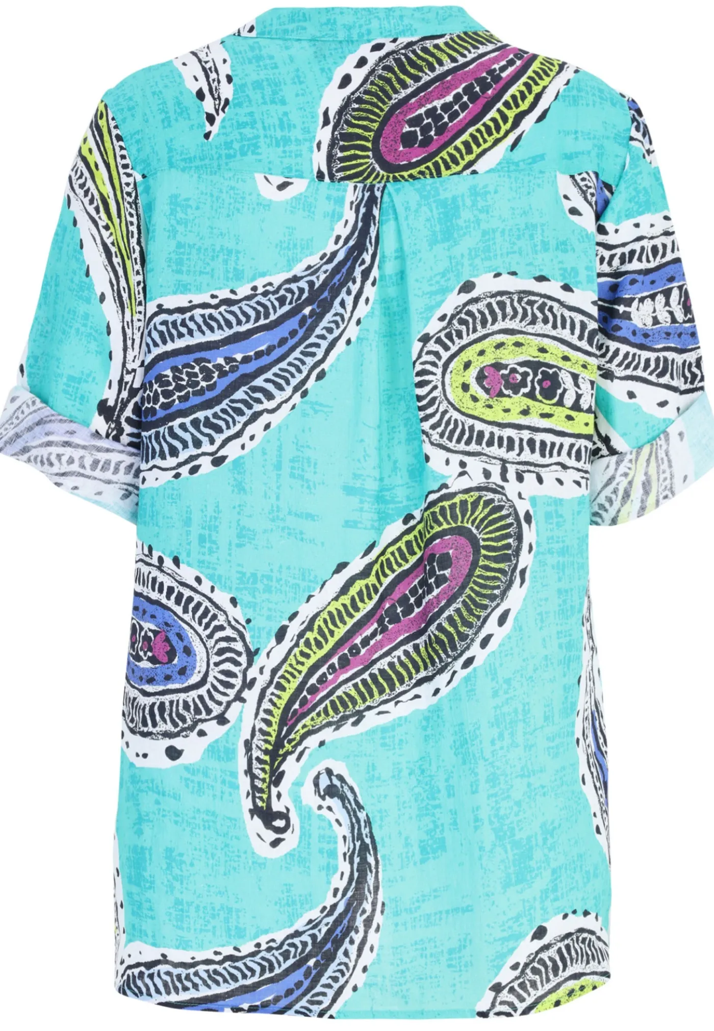 Bluse mit farbenfrohen Paisley-Print