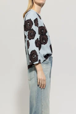 Bluse mit Flower-Print