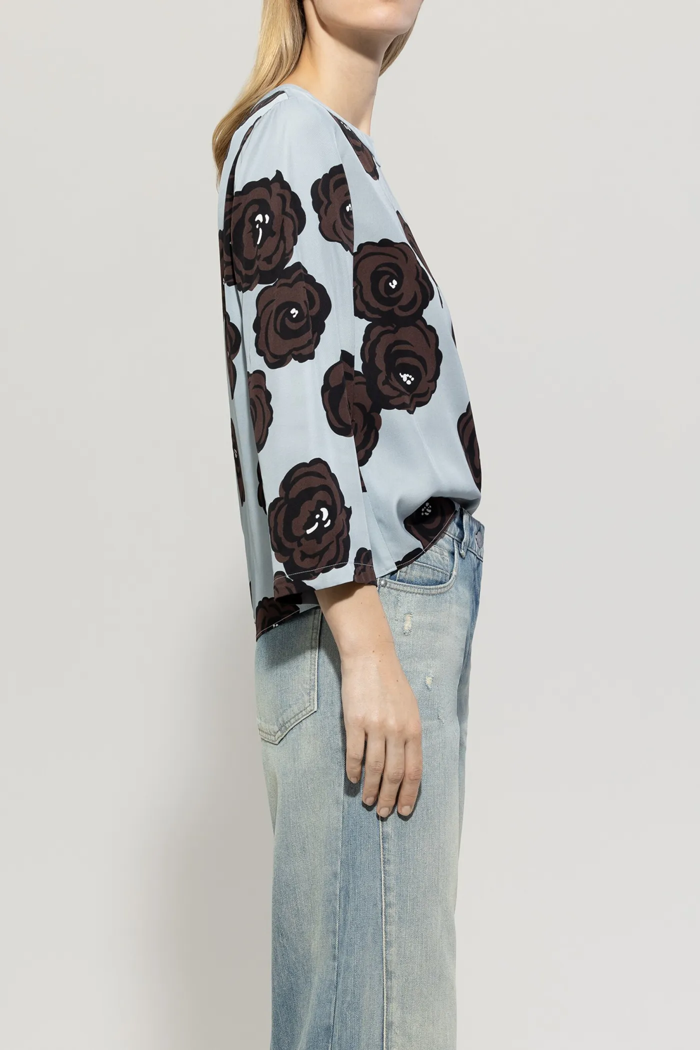 Bluse mit Flower-Print