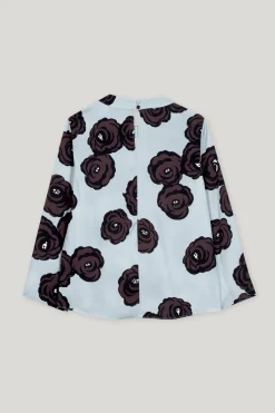 Bluse mit Flower-Print