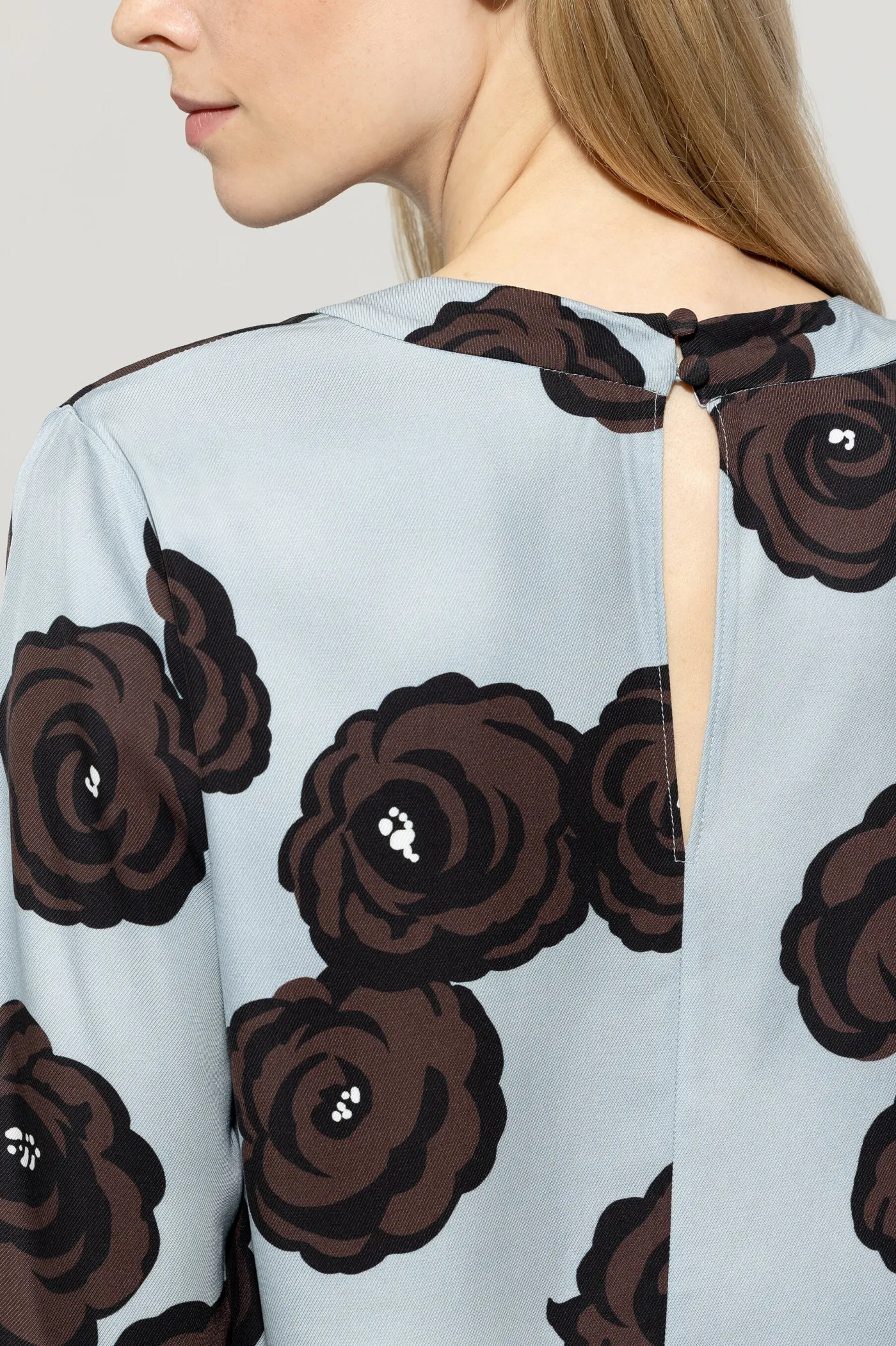 Bluse mit Flower-Print