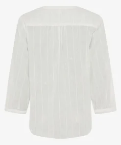 Bluse mit Glitzergarn